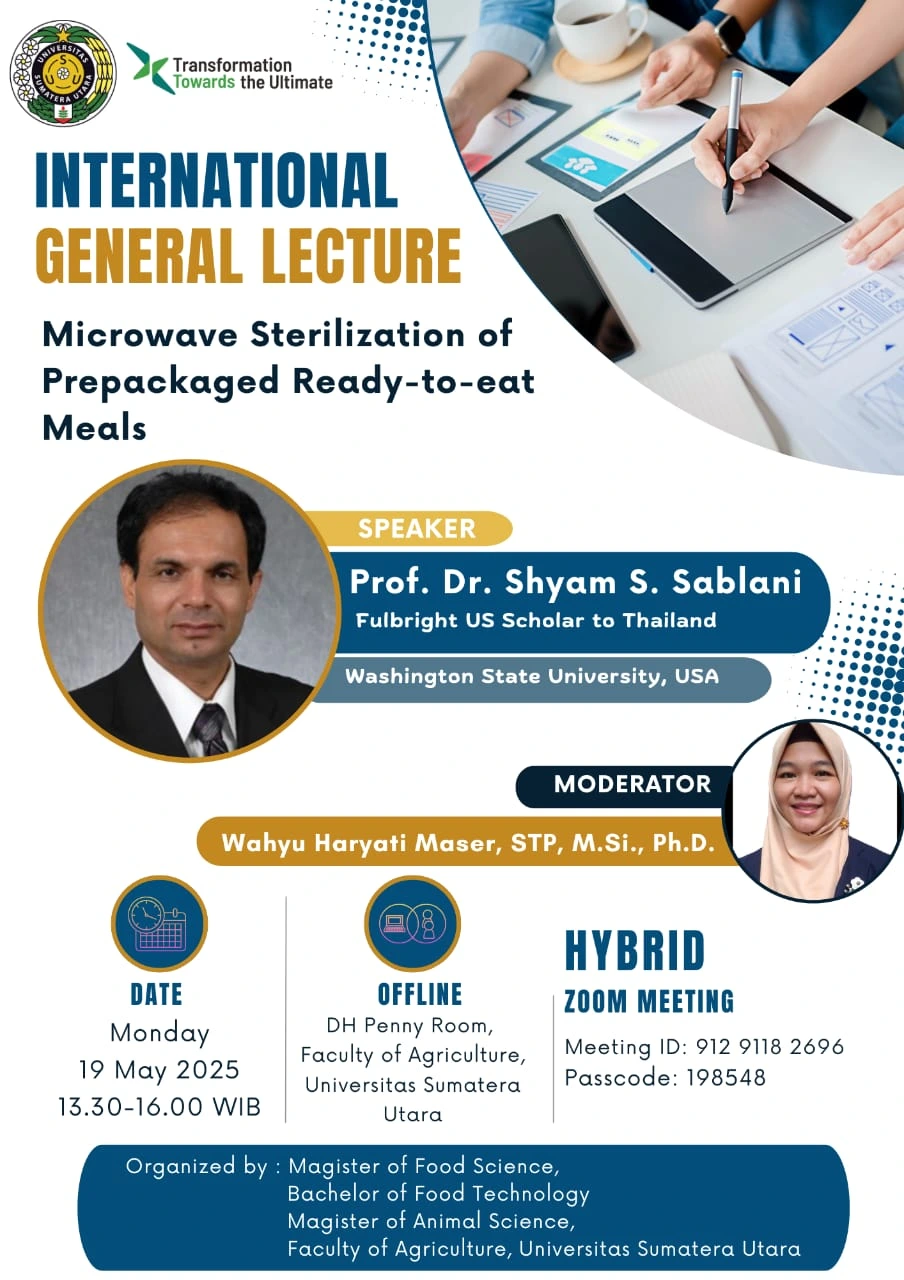 International General Lecture: Microwave Sterilization of Prepackaged Ready-to-eat Meals